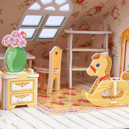 Puzzle CUBICFUN 3D dėlionė (vidutinė) „Lėlių namas“