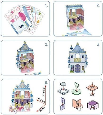 CUBICFUN 3D dėlionė „Fėjų pilis“