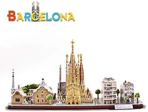 CUBICFUN 3D dėlionė „Barselona“