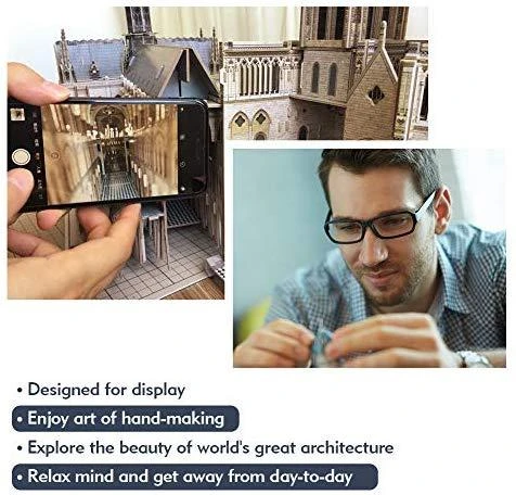 CUBICFUN 3D dėlionė „Noterdamo katedra“