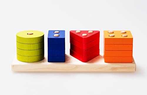 Cubika Jutiklinė rūšiuoklė "Geometrija" stačiakampis
