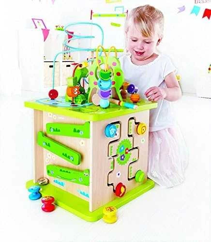 HAPE spalvingas žaidimų kubas Forest Animal, E8341