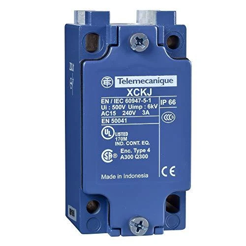 Telemecanique Sensors „Schneider Electric“ ribinio jungiklio korpusas ZCKJ 1NC+1NO fiksavimo (ZCKJ1)