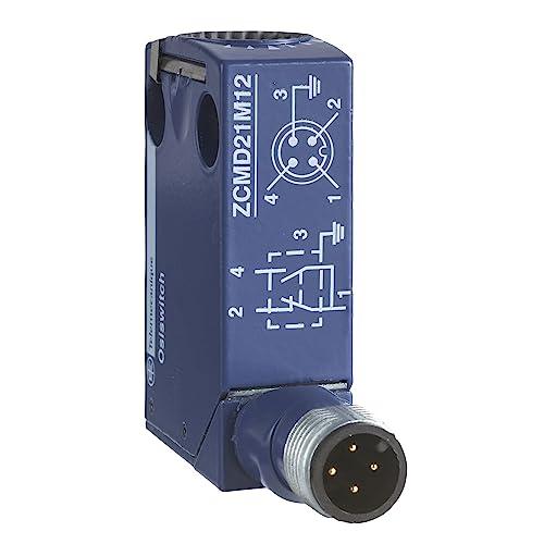 Telemecanique Sensors Schneider Electric ribinio jungiklio korpusas 1R 1NO, metalinis M12 5 kontaktų (ZCMD21C12)