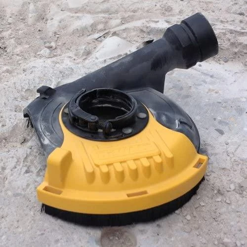 Apsauginis gaubtas su dulkių nusiurbimu kampiniams šlifuokliams DeWalt DWE46150