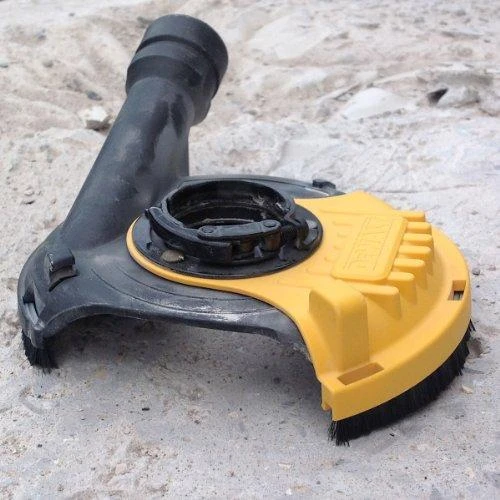 Apsauginis gaubtas su dulkių nusiurbimu kampiniams šlifuokliams DeWalt DWE46150