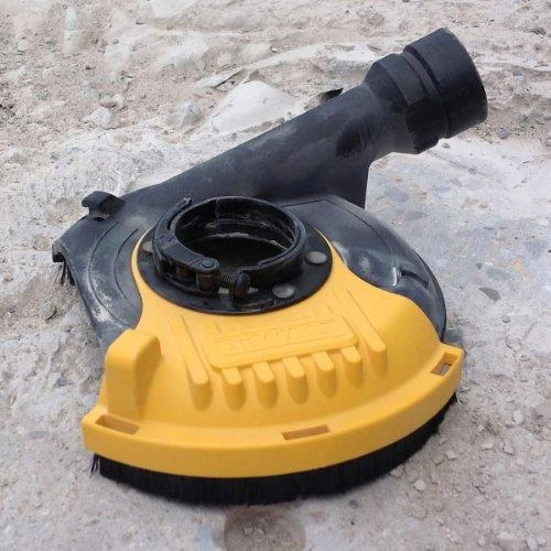 Apsauginis gaubtas su dulkių nusiurbimu kampiniams šlifuokliams DeWalt DWE46150