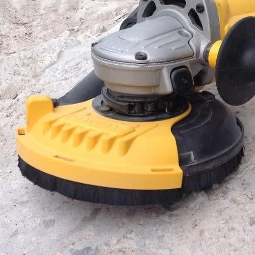 Apsauginis gaubtas su dulkių nusiurbimu kampiniams šlifuokliams DeWalt DWE46150