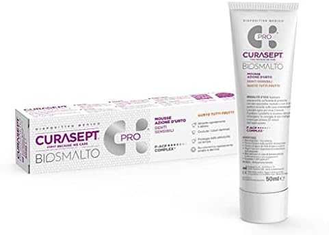 Curasept Biosmalto Sensitive Mus jautriems dantims 50 ml