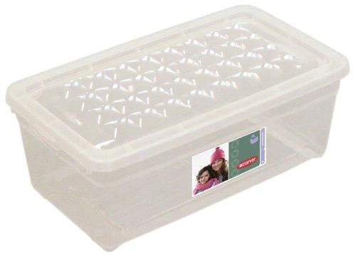 Daiktadėžė CURVER, 5,7 l, skaidri, 34,3×19,5×12,5 cm