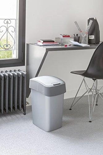 CURVER KOSZ NA ŚMIECI FLIP BIN 50L GRAFITOWY