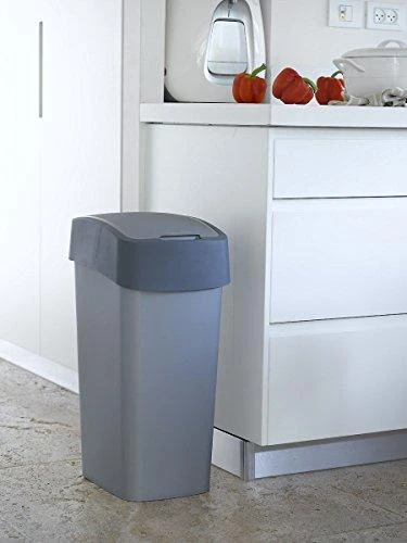 CURVER KOSZ NA ŚMIECI FLIP BIN 50L GRAFITOWY