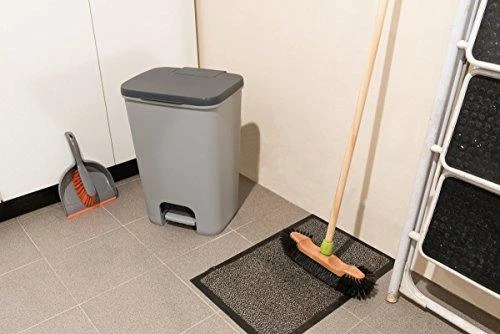 Šiukšliadėžė Curver Essentials, pilka, 40 l, 55 cm x 37.5 cm