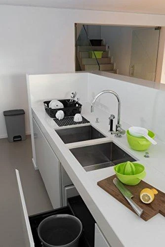 Šiukšliadėžė Curver Essentials, pilka, 40 l, 55 cm x 37.5 cm