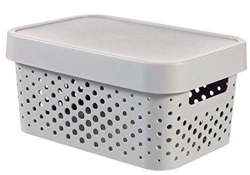 Daiktadėžė CURVER, 4,5 l, pilka, 27×19×12 cm