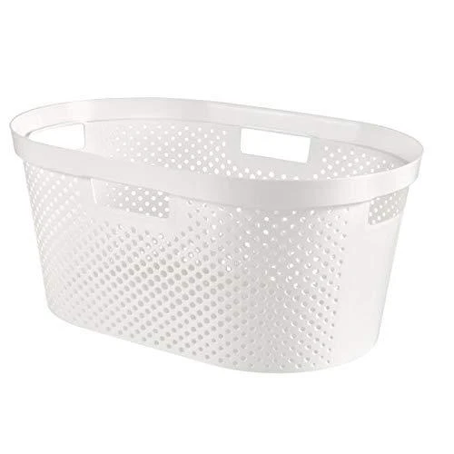 Keter CURVER SKALBINIŲ KREPŠYS INFINITY 40L /Baltas