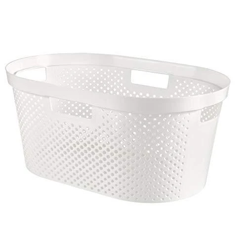 Keter CURVER SKALBINIŲ KREPŠYS INFINITY 40L /Baltas