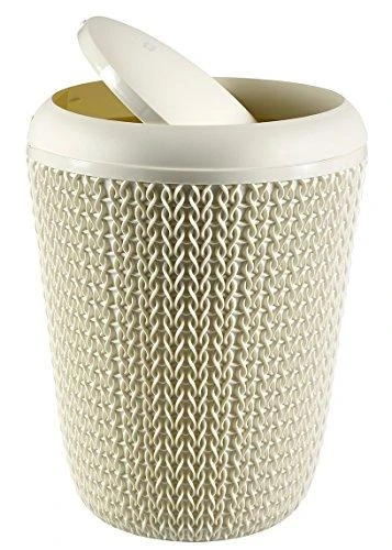 Keter CURVER ŠIUKŠLIADĖŽĖ 6L KNIT 7L/KREMINĖ