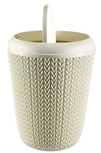Keter CURVER ŠIUKŠLIADĖŽĖ 6L KNIT 7L/KREMINĖ