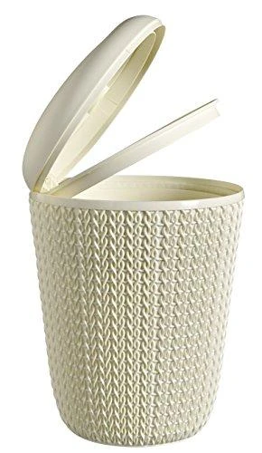 Keter CURVER ŠIUKŠLIADĖŽĖ 6L KNIT 7L/KREMINĖ