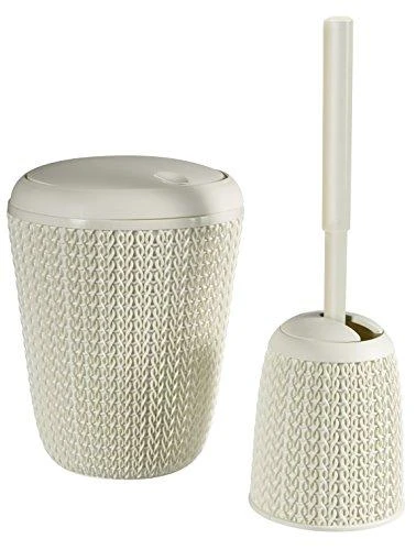 Keter CURVER ŠIUKŠLIADĖŽĖ 6L KNIT 7L/KREMINĖ