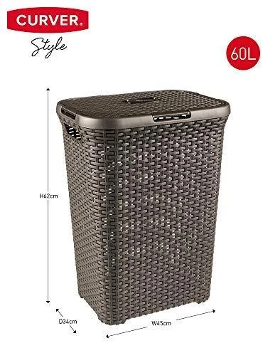 Curver SKALBINIŲ DĖŽĖ „RATTAN“