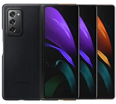 Dėklas VF916LGEGEU odinis dangtelis, skirtas Samsung Galaxy Z Fold2 (žalias)