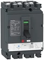 Schneider Electric Schneider grandinės pertraukiklis 100A 3P 36kA EasyPact CVS100 TM100D - LV510337