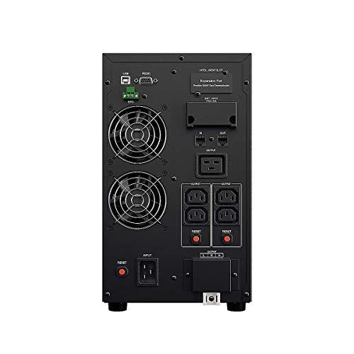 CYBERPOWER OLS3000E Online UPS 3000VA/2700W LCD PFC suderinamas Žalias Power SNMP lizdas