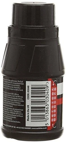 Nemineralinė „Weldtite“ stabdžių alyva 125 ml (WLD-3040)