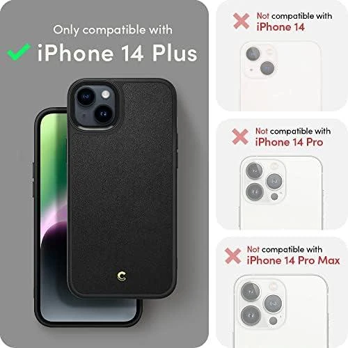 Spigen Cyrill Kajuk Mag MagSafe Apple iPhone 14 Plus dėklas telefonui juodos spalvos