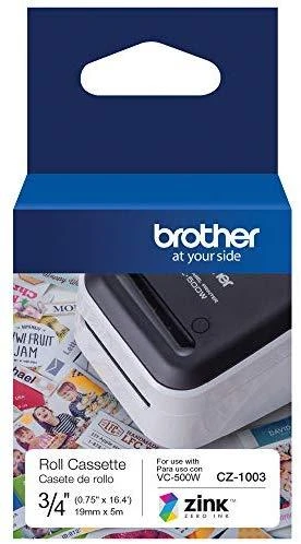 BROTHER CZ1003 spalvota popierinė juosta, 19 mm