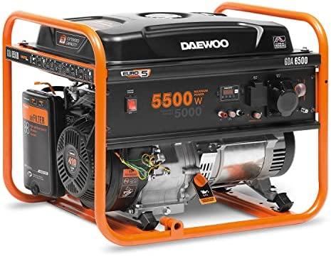 Benzinis generatorius 5.5KW 230V/GDA 6500 DAEWOO