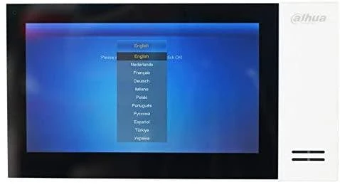 Dahua IP domofono monitorius baltas 7 colių, PoE, veikia tik SIP protokolu, baltas