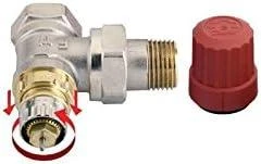 Danfoss termostatinis vožtuvas su pradiniu nustatymu RA-N DN10 kampinis - 013G0011
