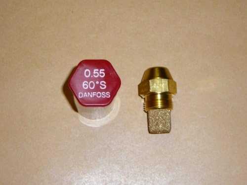 Danfoss Kuro purkštukas 0.55 GAL 60S