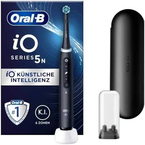 Braun iOG5.1B6.2DK Oral-B iO5 Elektrinis Dantų Šepetėlis Matt Juodas