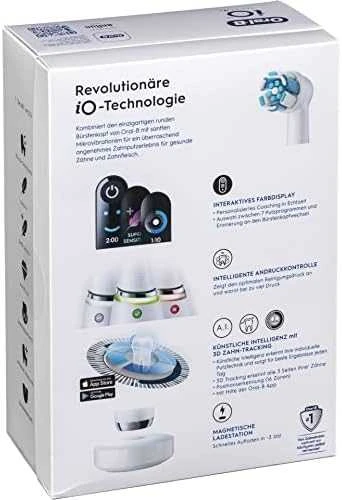 Dantų šepetėlis Oral-B iO Series 9N Baltas Alabaster JAS22