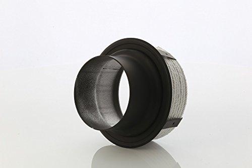 Dūmtraukio jungtis 130/200 mm per keraminį kaminą (WKC130/200-CZ2 (ML))