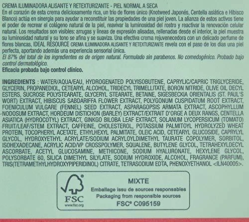Darphin Ideal Resource Smoothing Retexturizing Radiance Kreminis atkuriamas veido kremas nuo raukšlių, 50 ml