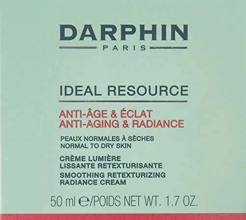 Darphin Ideal Resource Smoothing Retexturizing Radiance Kreminis atkuriamas veido kremas nuo raukšlių, 50 ml