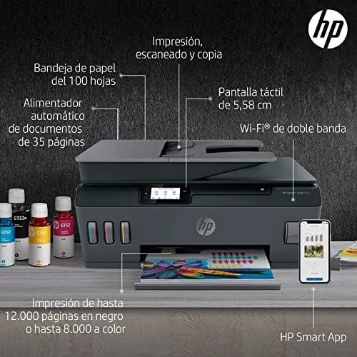 Spausdintuvas HP Smart Tank 615 Atrament Kolor ADF USB WiFi