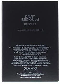 David Beckham Respect tualetinis vanduo 90ml