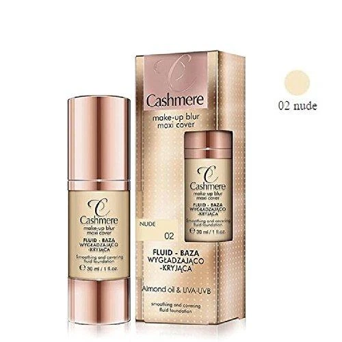 DAX Cosmetics Cashmere Fluid - lyginamoji ir dengiamoji bazė Nr. 02 Nude 30ml