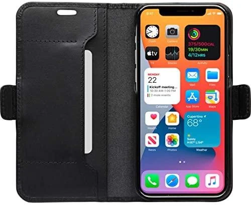 Dėklas DBRAMANTE1928 COPENHAGEN SLIM – IPHONE 12 6.1? - Juodas