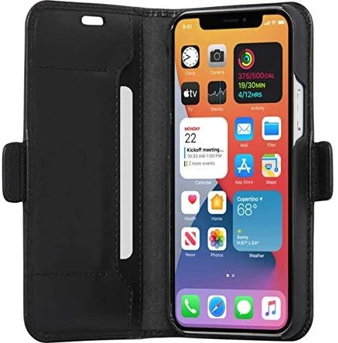 Dėklas DBRAMANTE1928 COPENHAGEN SLIM – IPHONE 12 6.1? - Juodas