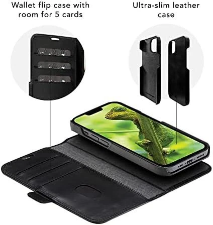 Dėklas DBRAMANTE1928 LYNGE - IPHONE 12 6.1? - Juodas