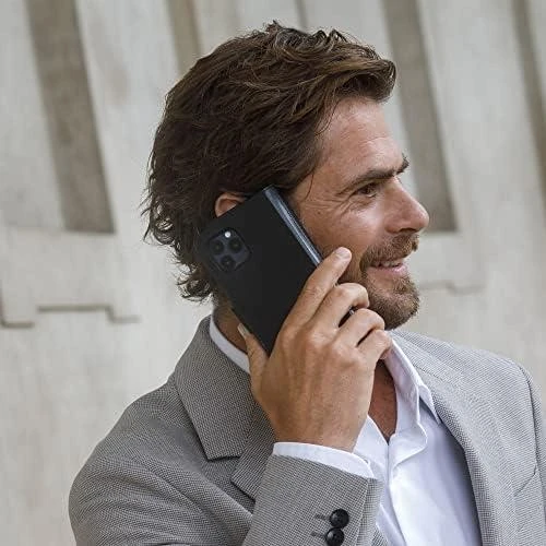 Dėklas DBRAMANTE1928 LYNGE - IPHONE 12 6.1? - Juodas