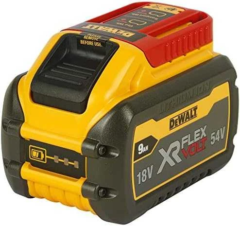 DeWalt Flexvolt akumuliatorius su įkrovos indikatoriumi