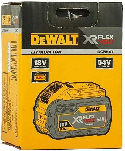 DeWalt Akumuliatorius XR Flexvolt 18V/9,0Ah / 54V/3,0Ah DCB547-XJ